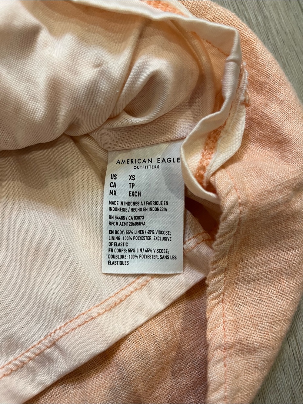 AMERICAN EAGLE Halter Romper in Peach - FREE SHIPPING on Bundles $95+ - Picture 14 of 16
